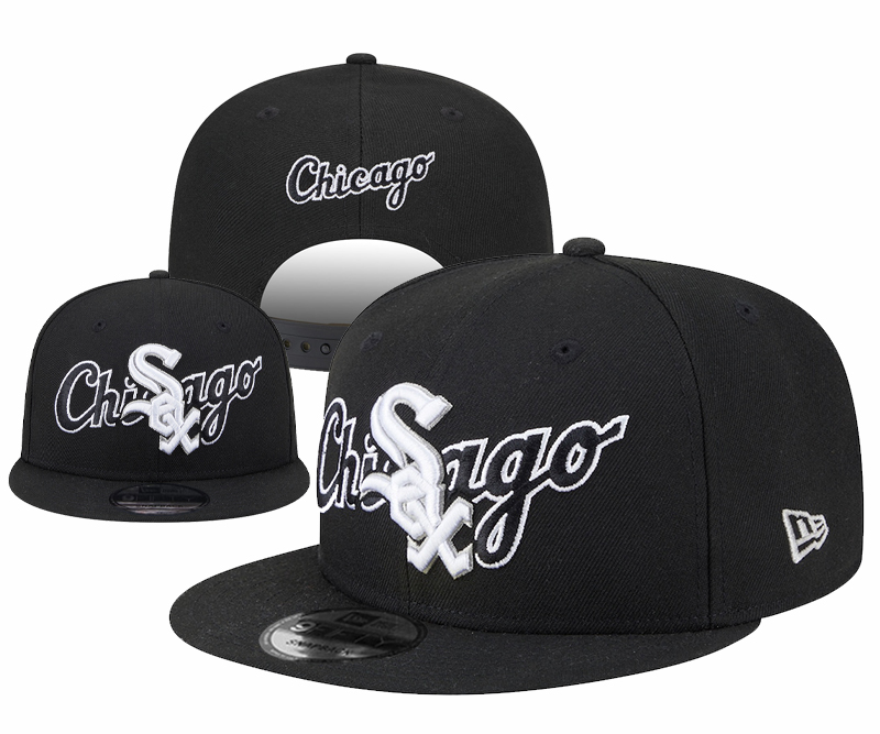 2025 MLB Chicago White Sox black hat style 343 YS